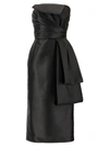 Alberta Ferretti Mikado Dresses Black