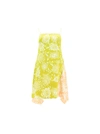 Dsquared2 Floral-print Draped Dress