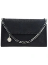 STELLA MCCARTNEY FALABELLA SHAGGY DEER SHOULDER BAG WITH ICONIC CHAIN
