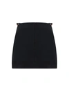Ganni Cotton Suiting Mini Skirt