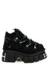 VETEMENTS PLATFORM SNEAKERS BLACK