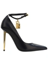 Tom Ford Padlock Ankle Strap Pumps