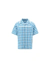 Prada Short-sleeved Cotton Shirt