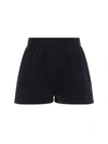 ALEXANDER WANG ESSENTIAL TERRY SHORTS WITH LOGO