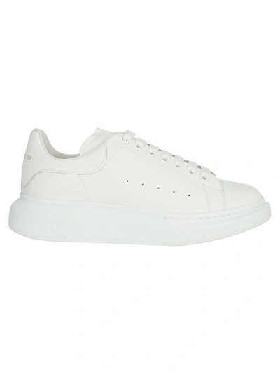 Alexander Mcqueen Oversize Sneakers In White/white