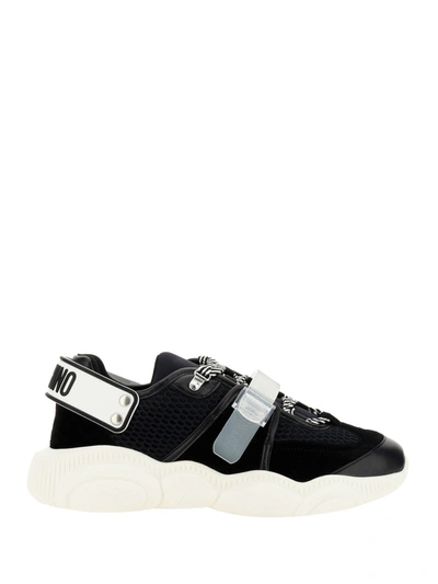 Moschino Sneakers In Nero