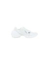 Givenchy White Mesh And Synthetic Leather Tk Mx Sneakers In White