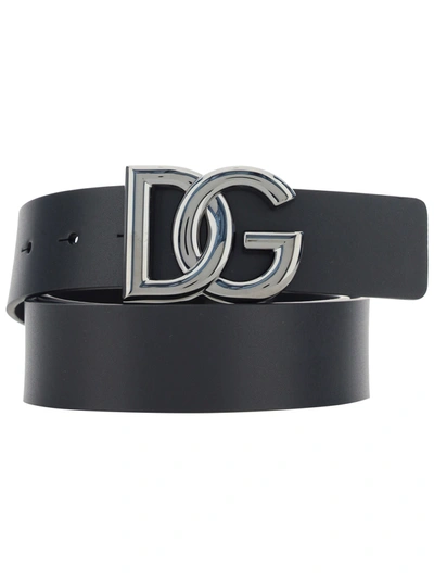 Dolce & Gabbana Tosca Belt In Black