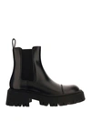 Balenciaga Tractor Leather Bootie