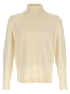 ZANONE TRUE TO SIZE FIT SWEATER, CARDIGANS WHITE