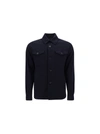 Harris Wharf London Blue Virgin Wool Jacket