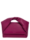 JW ANDERSON TWISTER LARGE HAND BAGS PURPLE