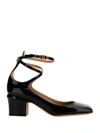 Valentino 60mm Tan-go Patent Leather Pumps