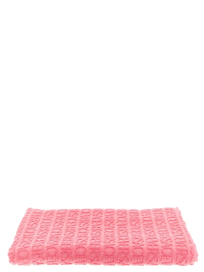 Versace Home Versace Allover Polka Dot Towels Pink