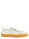 Tod's Leather Sneaker In White