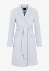 THEORY BELTED WOOL CASHMERE COAT