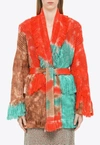 Alanui California Dreaming Tie-dye Cardigan In Multicolor