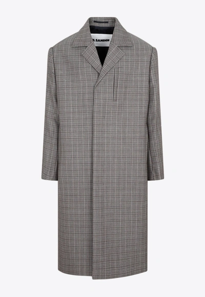 Jil Sander Coat In Gray