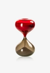 Venini Clessidra Hourglass Limited Edition In Red