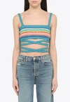 Alanui ‘over The Rainbow' Tank Top In Multicolor