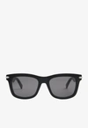 Dior Blacksuit S11i Square Sunglasses, 53mm In Gray