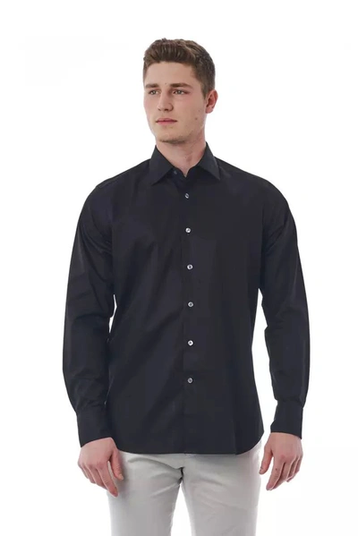 Bagutta Cotton Men's Shirt In Black