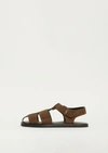 THE ROW THE ROW MEN FISHERMAN CREPE SANDALS