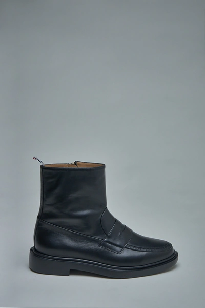 Thom Browne Penny Loafer Ankle Boot