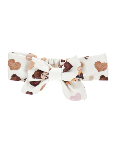 Monnalisa Hair Band With Bow In Birch