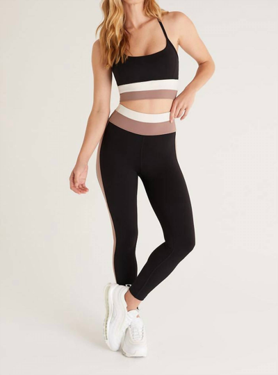 Z Supply Mix It Up Cropped Tank In Black