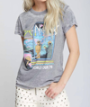 Recycled Karma Geneis World Tour '78 Tee In Steel In Blue