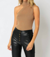 OLIVACEOUS RIZZO TURTLENECK NECK TANK IN CAMEL