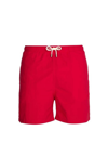 Solid & Striped Men The Classic Drawstrings Swim Shorts Trunks In Red