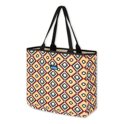 Kavu Organic Tote In Rough Diamond In Multi