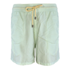 Solid & Striped Men The Classic Drawstrings Swim Short Trunks In Aquamarine & White In Multi