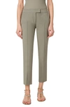 AKRIS PUNTO FRANKIE COTTON STRETCH GABARDINE ANKLE PANTS