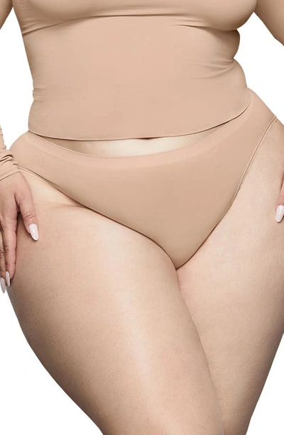 Skims Soft Smoothing Briefs In Clay