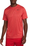 Nike Men's Dri-fit Legend Fitness T-shirt In Red