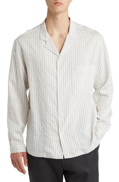 Barena Venezia Sultan Long Sleeve Button-up Shirt In Unico