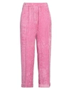 Peserico Woman Pants Pink Size 8 Viscose