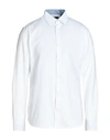 Jack & Jones Man Shirt White Size S Cotton