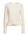 Kate By Laltramoda Woman Sweater Cream Size M Viscose, Polyacrylic, Polyamide In White