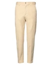 As You Are Man Pants Beige Size 36 Cotton, Elastane