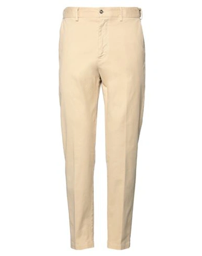 As You Are Man Pants Beige Size 36 Cotton, Elastane
