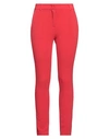 Blugirl Blumarine Woman Pants Red Size 8 Polyester, Viscose, Elastane