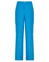 8 By Yoox Linen Cargo Pants Woman Pants Azure Size 12 Linen In Blue