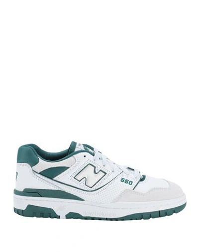 NEW BALANCE NEW BALANCE 550 WOMAN SNEAKERS WHITE SIZE 5.5 SOFT LEATHER