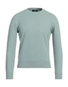 Gran Sasso Man Sweater Sage Green Size 36 Cashmere In Sage Green