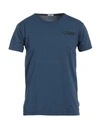Stilosophy Man T-shirt Blue Size Xxl Cotton