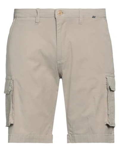 At.p.co At. P.co Man Shorts & Bermuda Shorts Beige Size 36 Cotton, Elastane